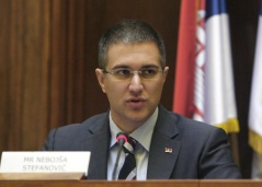 29. октобар 2012. Председник Народне скупштине мр Небојша Стефановић (фото ТАНЈУГ)
